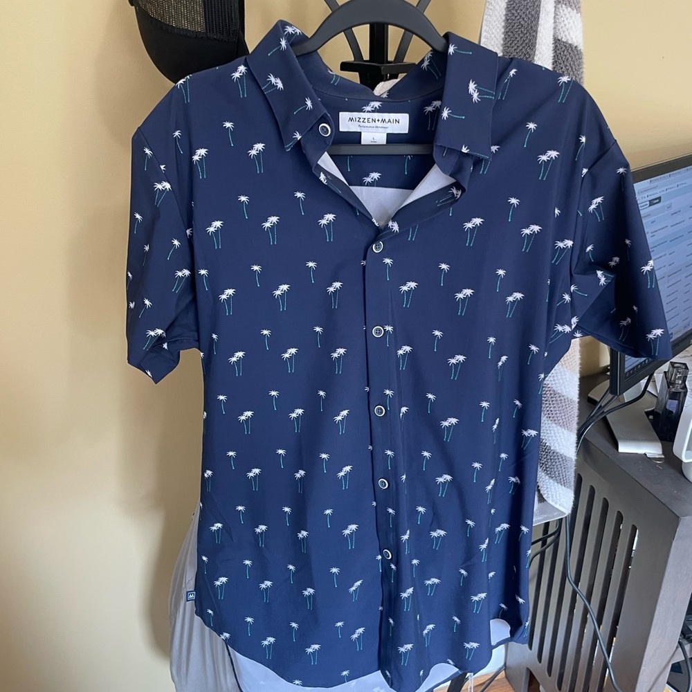 Mizzen+Main short sleeve button up